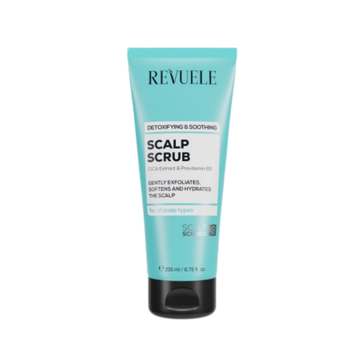 Revuele Scalp Scrub Cica Extract & Provitamin B5 - 200ml | ريفويل مقشر لفروة الرأس بالسيكا و البانتينول - 200 مل