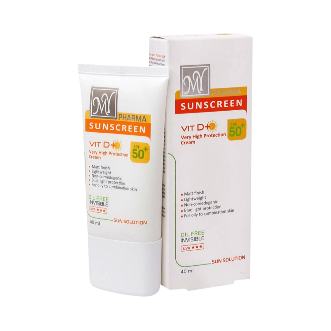 Oil Free Colorless Sunscreen SPF50+ - 40ml |ام واي كريم واقي شمسي بدون لون - 40 مل