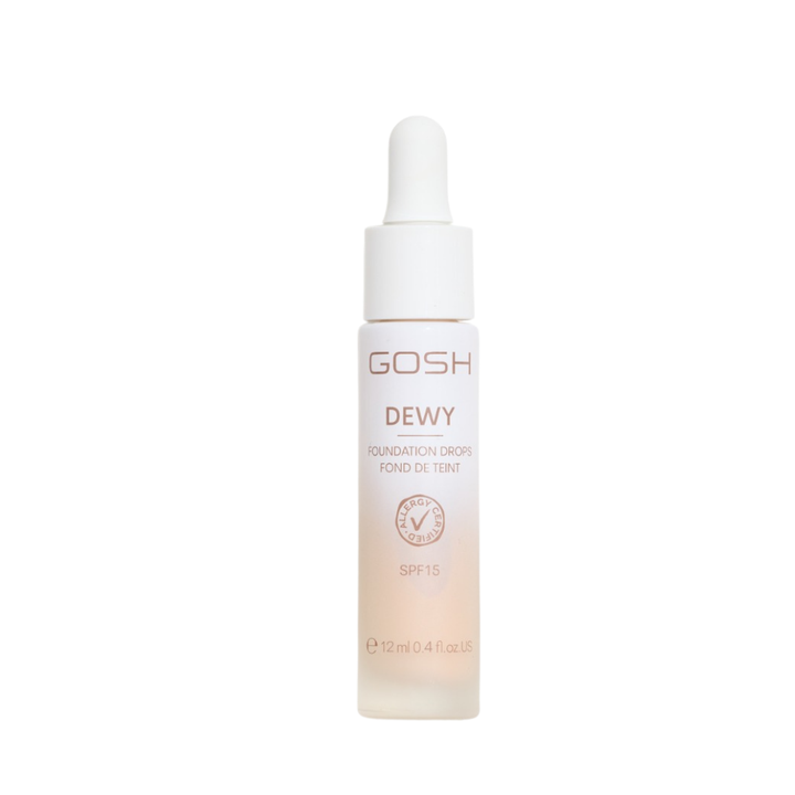 Gosh Dewy Foundation Drops - 12ml | جوش سيروم أساس - 12 مل