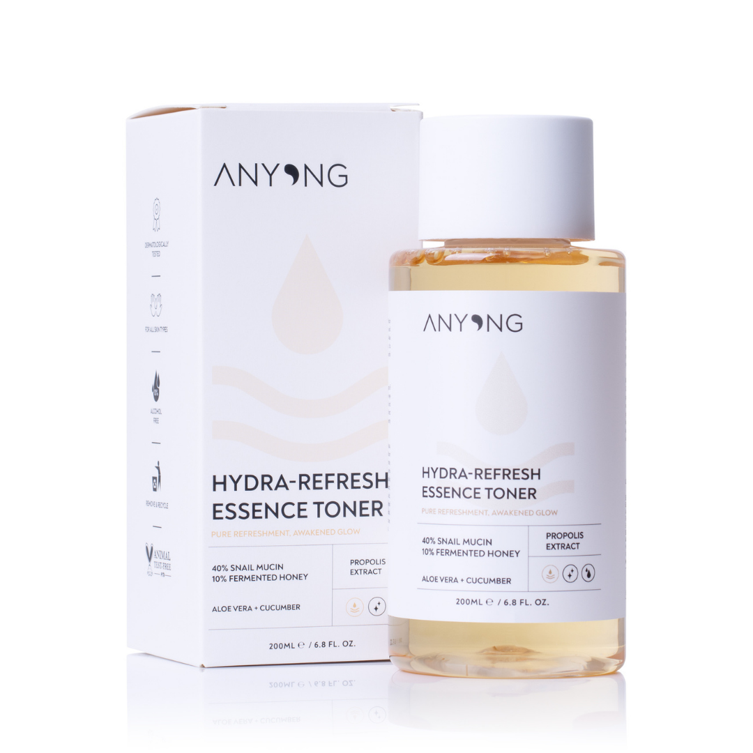 ANYONG Hydra - Refresh Essence Toner - 200ml| أنيونغ تونر هايدرا ريفريش إسنس – 200 مل