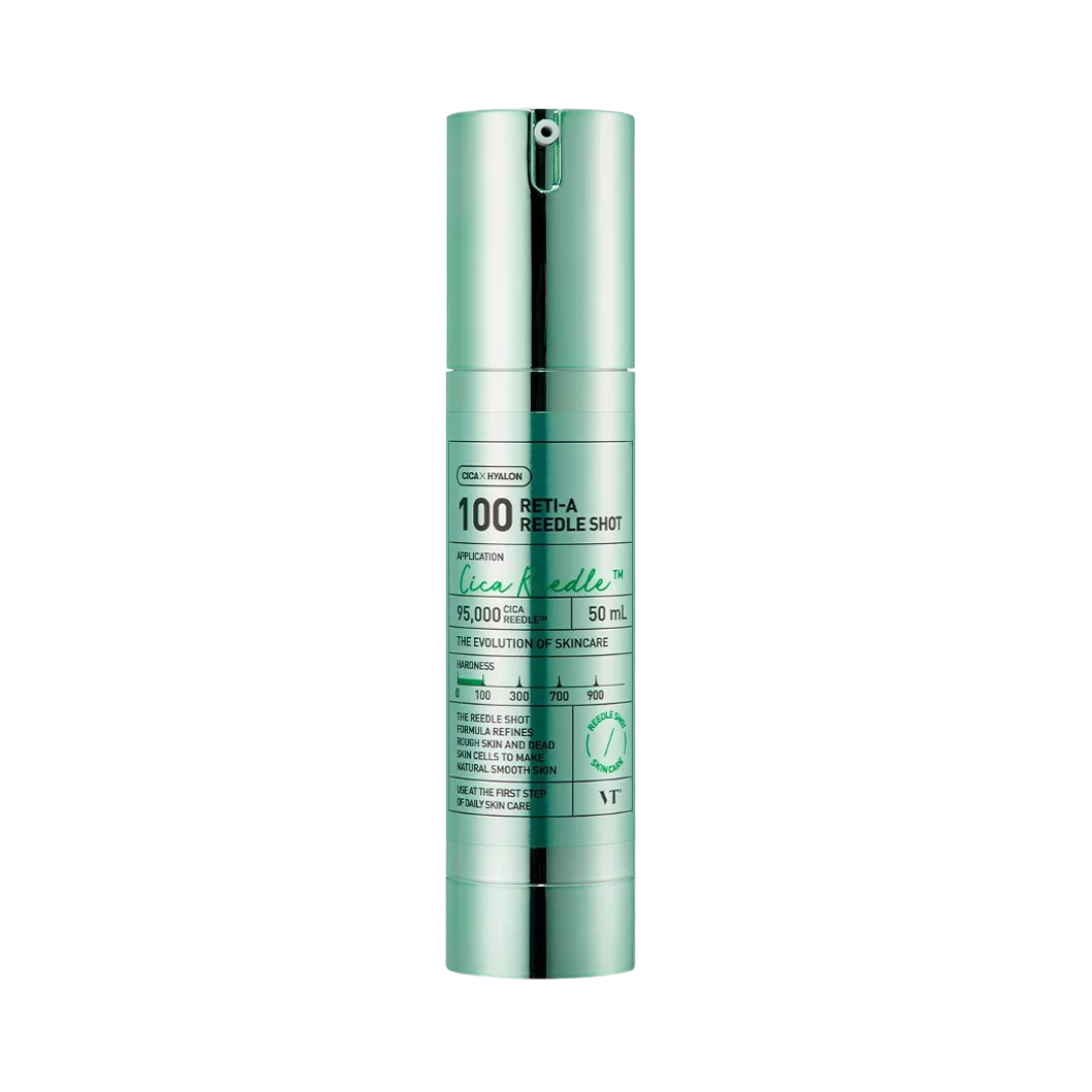 VT COSMETICS VT RETI-A REEDLE SHOT 100 - 50ml| في تي كوزمتكس سيروم علاجي مكثّف للتجاعيد -50 مل