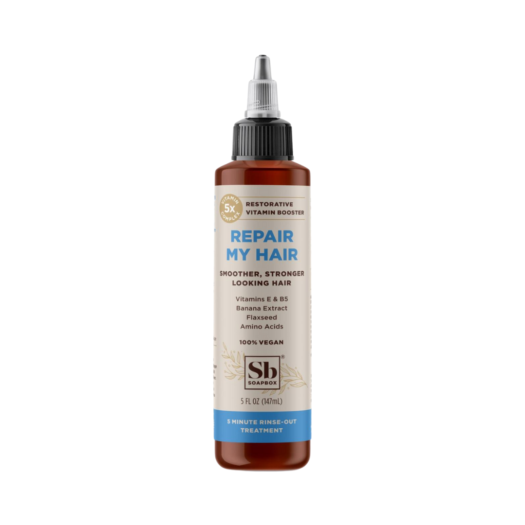 Soapbox Repairing Hair Treatment Repair My Hair - 147ml |سوب بوكس علاج الشعر المعالج - إصلاح شعري - ١٤٧ مل