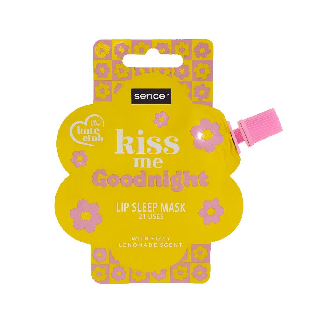 Sence Beauty  Collection Lip Sleep Mask The Kate Club Kiss Me Goodnight - 5ml| سينس بيوتي  قناع نوم للشفاه-5 مل