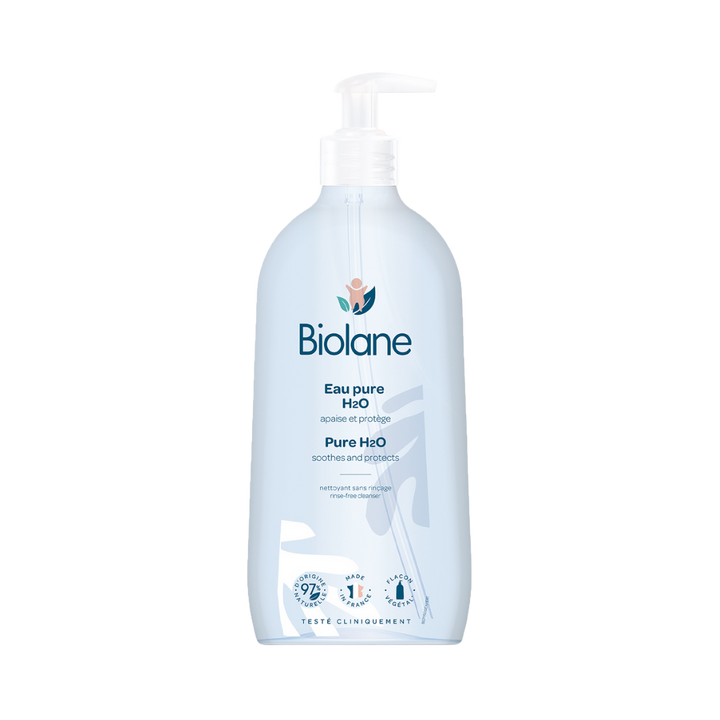 Biolane Pure H2O Eau Pure - 350mL | بيولان بيور– ماء نقي لتنظيف البشرة – 350 مل