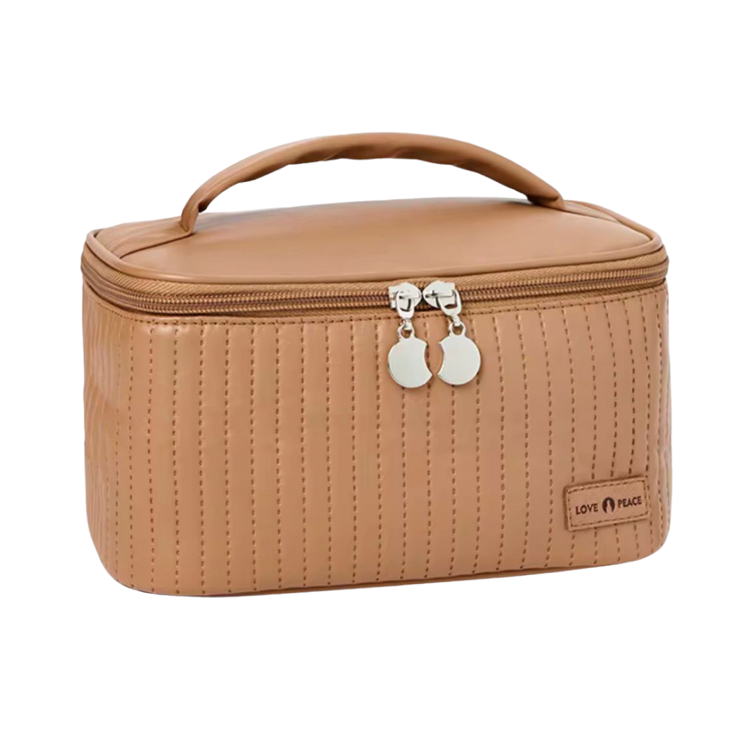 WASHBAG Toast Cosmetic Bag Brown | حقيبة مستحضرات التجميل توست – بني