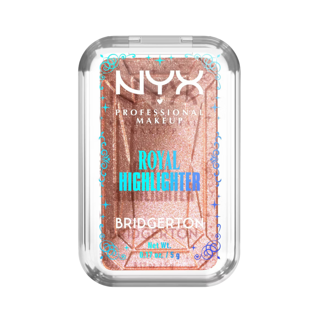 NYX Professional Makeup Bridgerton Royal Highlighter - 5g| ان واي اكس هايلايتر للبشرة -5غرام