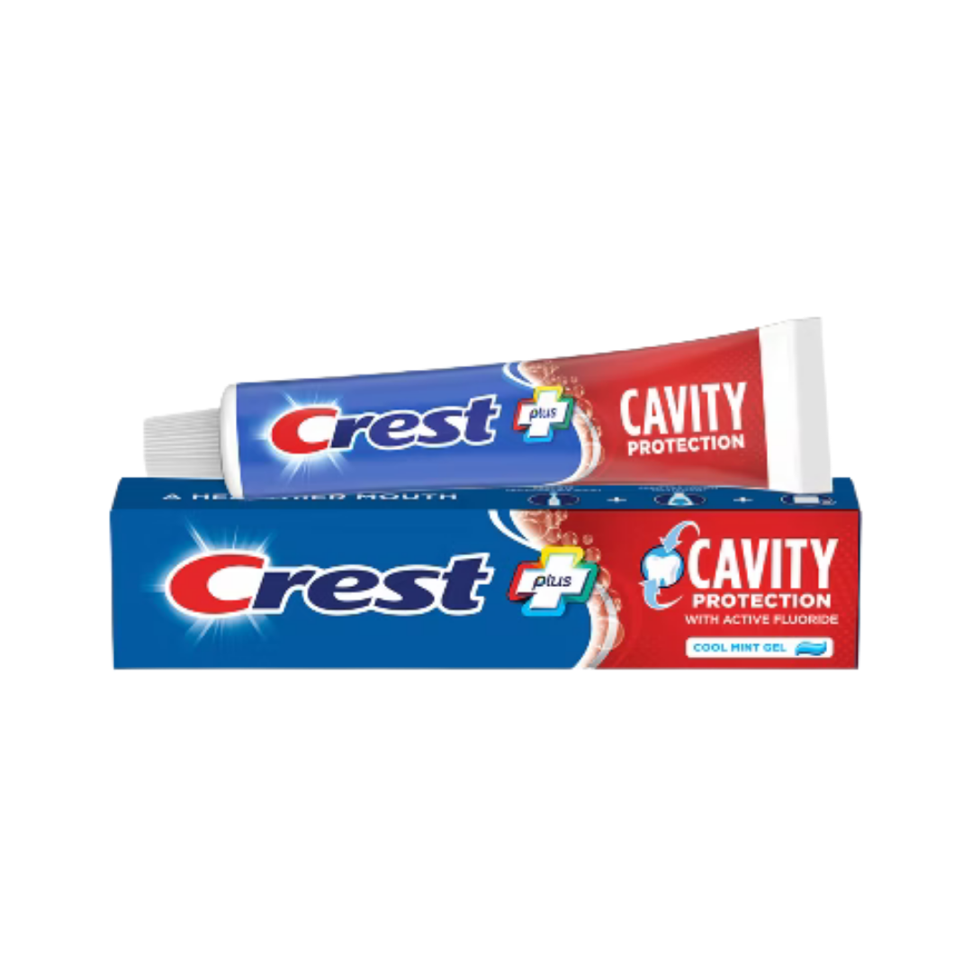 Crest Cavity Protection Toothpaste Gel Cool Mint - 232g| كريست معجون أسنان جل -232غرام
