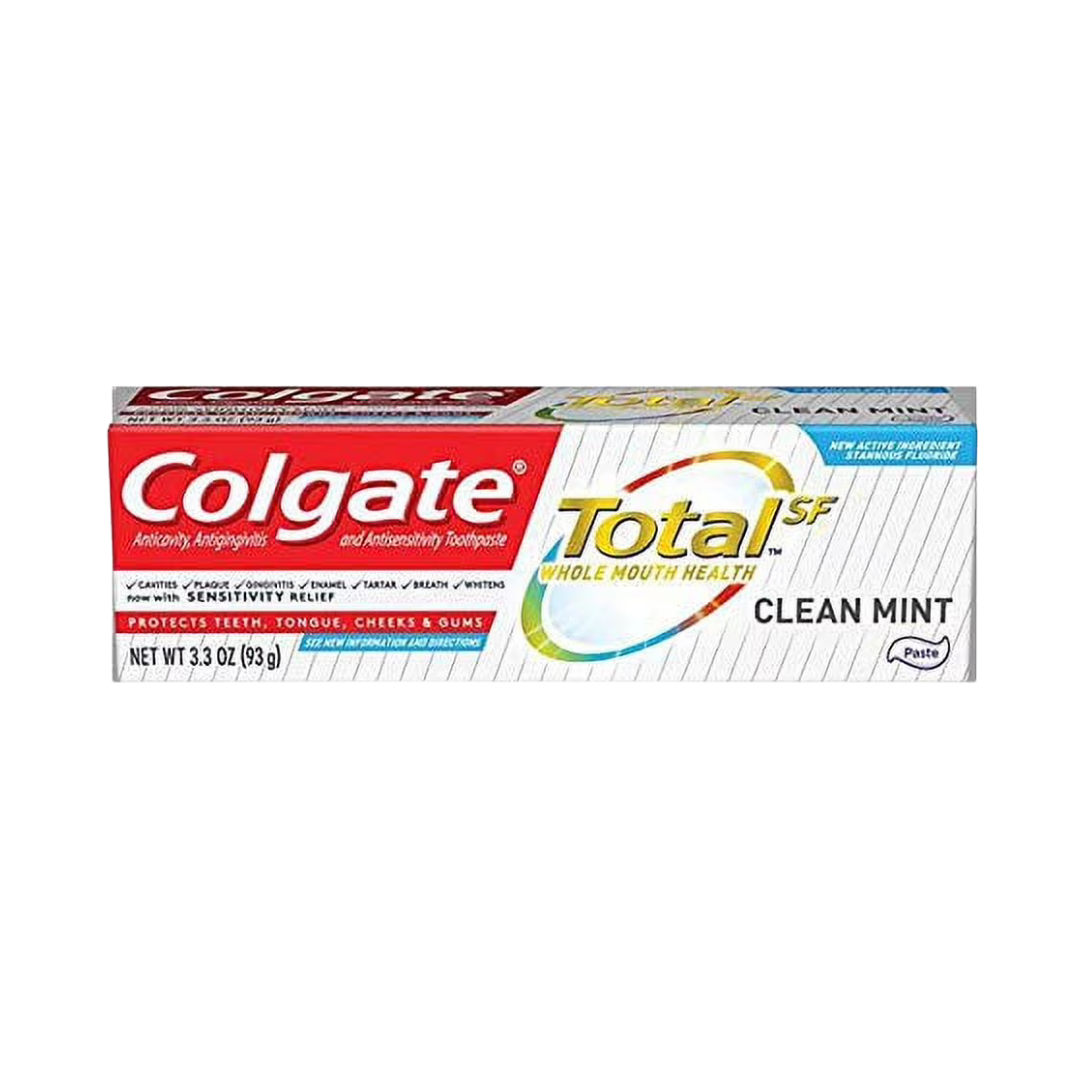 Colgate Pa Colgate Total Clean Mint Toothpaste - 93g| كولجيت معجون أسنان -93غرام