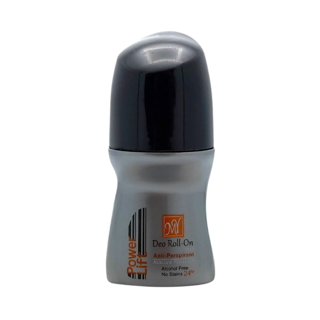 Power Lift 24Hr Men Roll On - 50ml | ام واي باور ليفت 24 ساعة مزيل تعرق للرجال - 50 مل