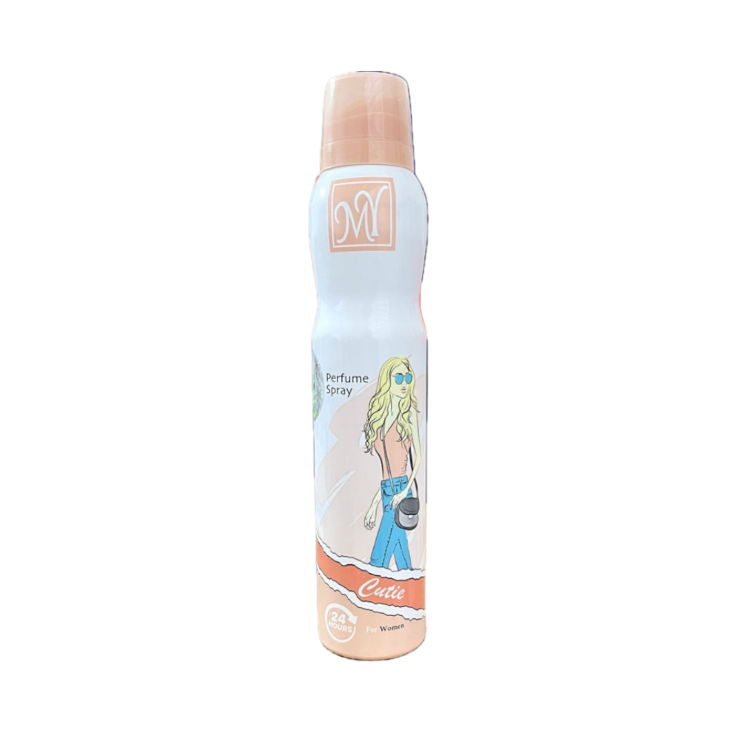 M .Y Perfume Spray 24h For Women - 200ml | ام واي بخاخ مزيل تعرق للنساء 24 ساعة - 200 مل