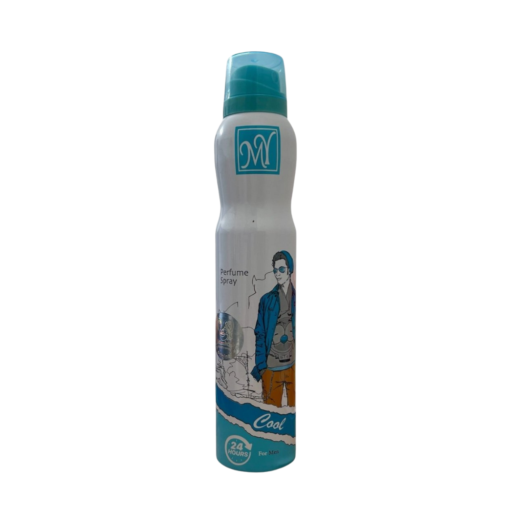 M .Y Perfume Spray For Men 24h - 200ml | ام واي بخاخ مزيل تعرق للرجال لمدة 24 ساعة - 200 مل