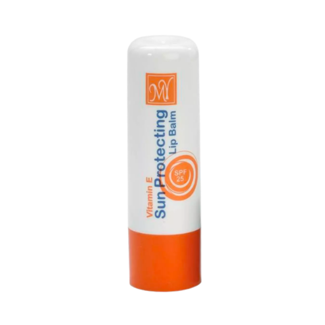 M .Y Lip Balm With Sunscreen Spf 25 & Vitamin E - 4ml | ام واي مرطب شفاه بفيتامين اي و spf25 - 4 مل