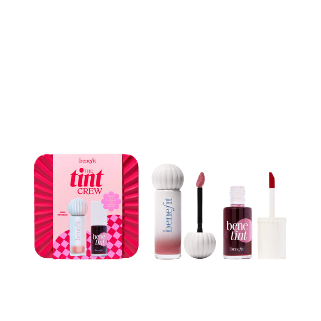 Benefit The Tint Crew Benetint + Splashtint Lip Tint - 6ml | مجموعة تينت من بينيفيت: بينيتينت + سبلاش تينت لتلوين الشفاه - 6 مل