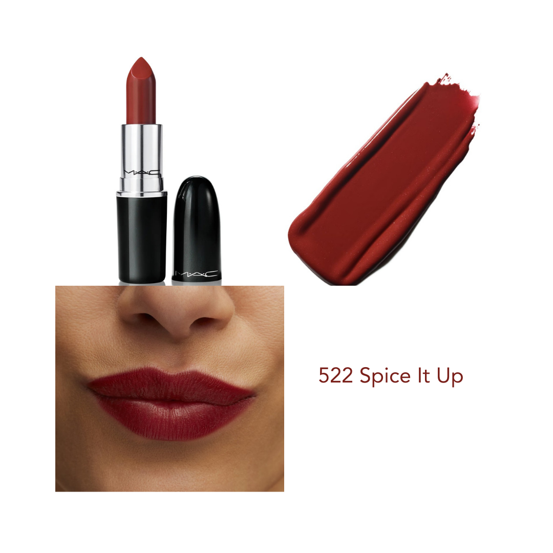 MAC Ladies Lustreglass Lipstick - 3g| ماك احمر شفاه -3 غرام