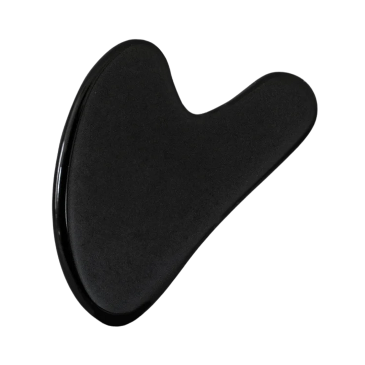 Tools & Cases Black Gua Sha Facial Massage | أداة غوا شا سوداء لتدليك الوجه
