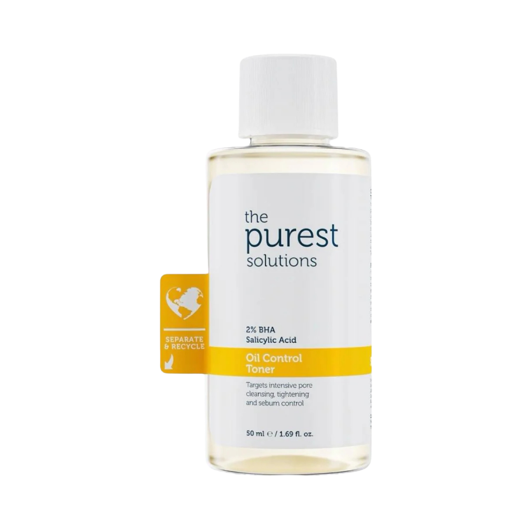 The Purest Solutions 2% Bha Salicylic Acid Oil Control Toner - 50ml | ذا بيوريست سوليوشنز تونر للتحكم في الزيوت بحمض الساليسيليك 2٪ - 50 مل