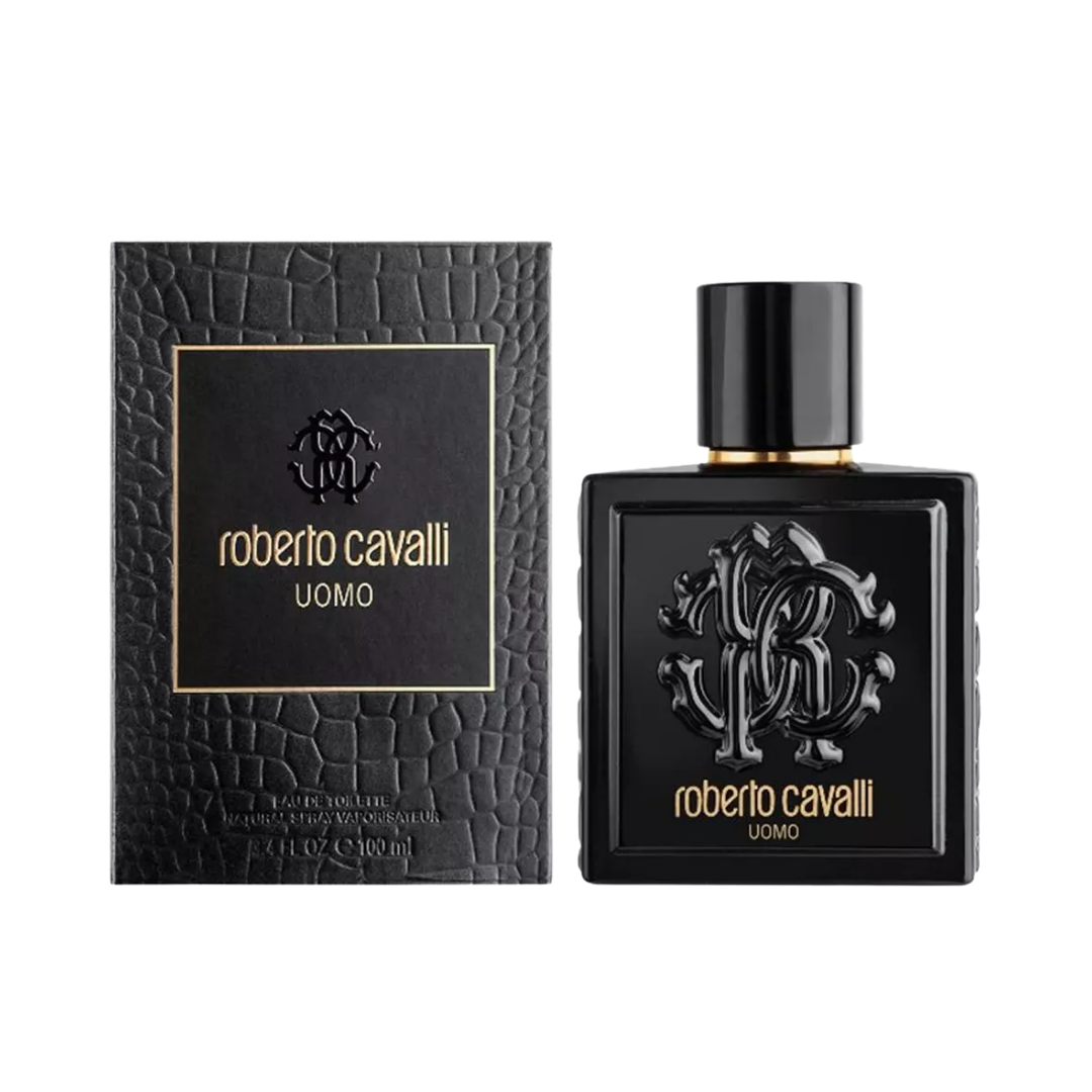 roberto cavalli UOMO MAN EDT - 100ml  | روبرتو كفالي عطر  اومو الرجالي او دو تواليت - 100 مل