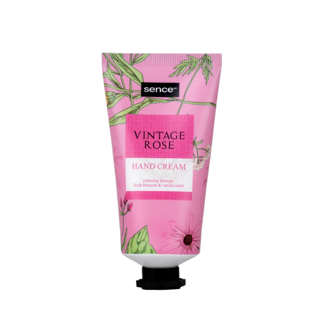 Sence Beauty Vintage Rose Hand Cream - 50ml| سينس بيوتي كريم مرطب لليدين -50 مل
