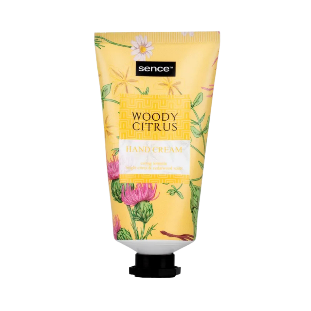 Sence Beauty Woody Citrus Hand Cream - 50ml | سينس بيوتي كريم اليدين برائحة الحمضيات الخشبية - 50 مل