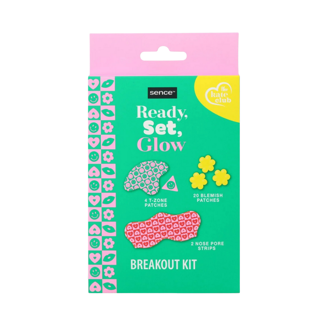 Sence Beauty Ready Set Glow Breakout Kit | سينس بيوتي – طقم ريدي سيت جلو لعلاج البثور