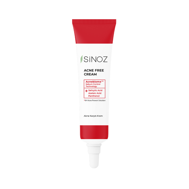 Sinoz Acne Free Acne Cream - 15ml | سينوز كريم المضاد لحب الشباب – 15 مل