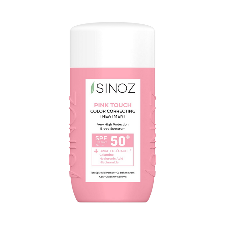 Sinoz, Pink Touch Colour Correcting Treatment - 50m | سينوز بينك تاتش علاج تصحيح لون البشرة – 50 مل