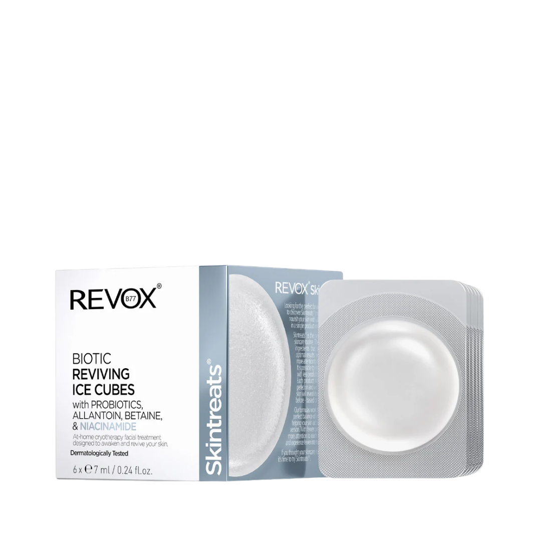 Revox Biotic Reviving Ice Cubes - 6 x 7ml | مكعبات ريفوكس بيوتيك المنعشة لإحياء البشرة – 6 × 7 مل