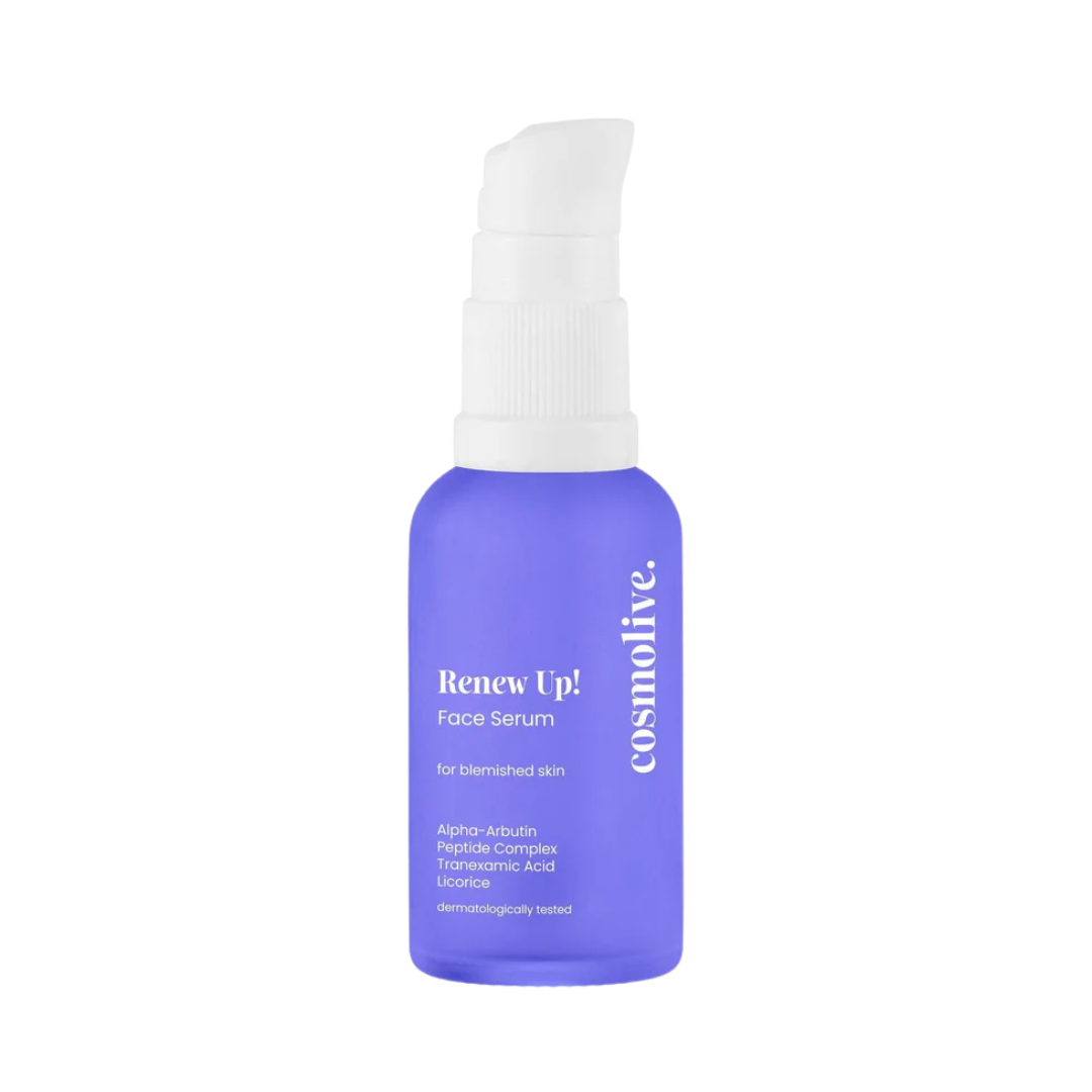 cosmolive Renew Up Face Serum - 30ml | كوزمو لايف سيروم للوجه لبشرة اكثر اشراقاً - 30 مل