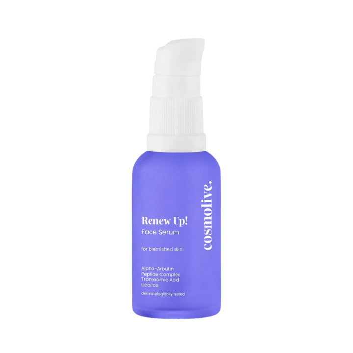 cosmolive Renew Up Face Serum - 30ml | كوزمو لايف سيروم للوجه لبشرة اكثر اشراقاً - 30 مل