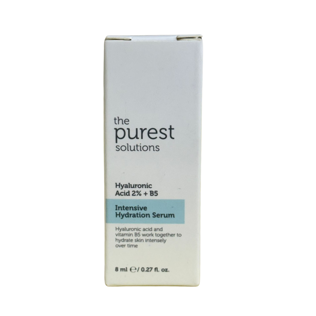 The purest solution Intensive Hydration Serum Hyaluronic Acid %2 + B5 - 8ml | ذا بيورست سيروم للوجه مرطب بالهيالورونيك والبانتينول - 8 مل