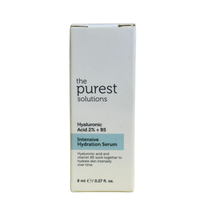 The purest solution Intensive Hydration Serum Hyaluronic Acid %2 + B5 - 8ml | ذا بيورست سيروم للوجه مرطب بالهيالورونيك والبانتينول - 8 مل