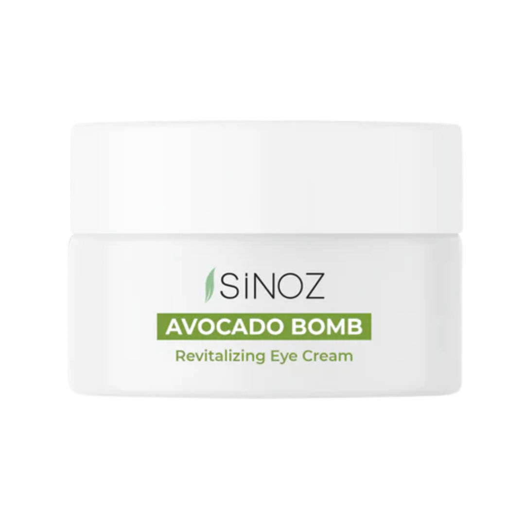 Sinoz Avokado Bomb Eye Cream - 15ml | سينوز كريم حول العين بخلاصة الافوكادو - 15 مل