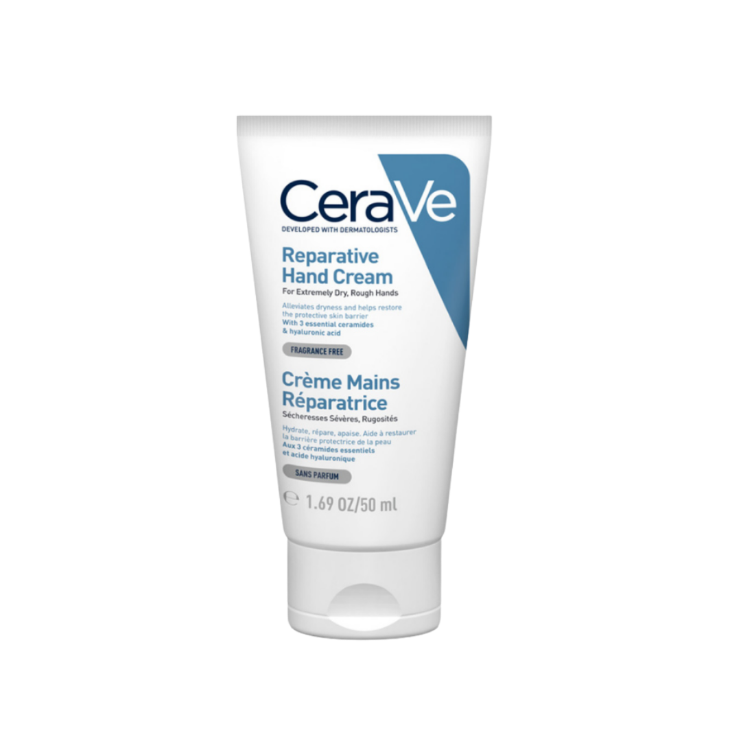 Cerave Therapeutic Hand Cream for Dry Cracked Hands With Hyaluronic Acid - 50ml | سيرافي مرطب لليدين - 50 مل