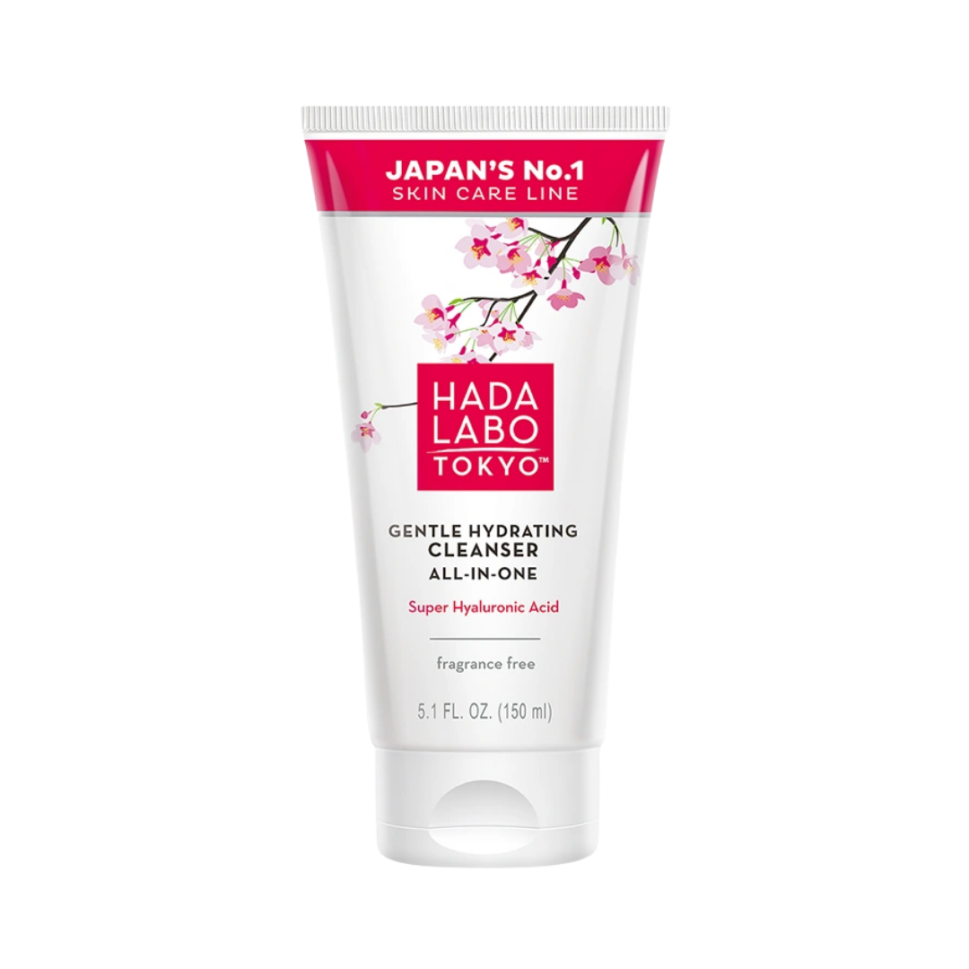 Hada Labo Gentle Hydrating Cleanser -150ml | هادا لابو غسول لطيف مرطب للوجه - 150 مل