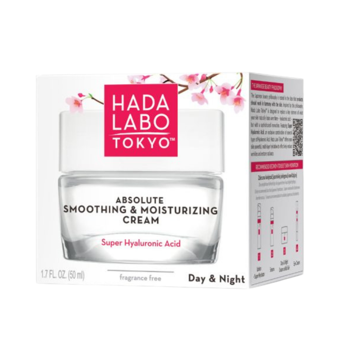 Hada Labo Absolute Smoothing & Moisturizing Cream - 50ml | هادا لابو كريم الترطيب و التنعيم - 50 مل