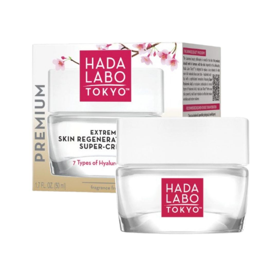 Hada Labo Premium Night EXTREME SKIN REGENERATOR - SKIN REGENERATING CREAM - 50ML | هادا لابو كريم مرطب ليلي لتجديد البشرة - 50 مل