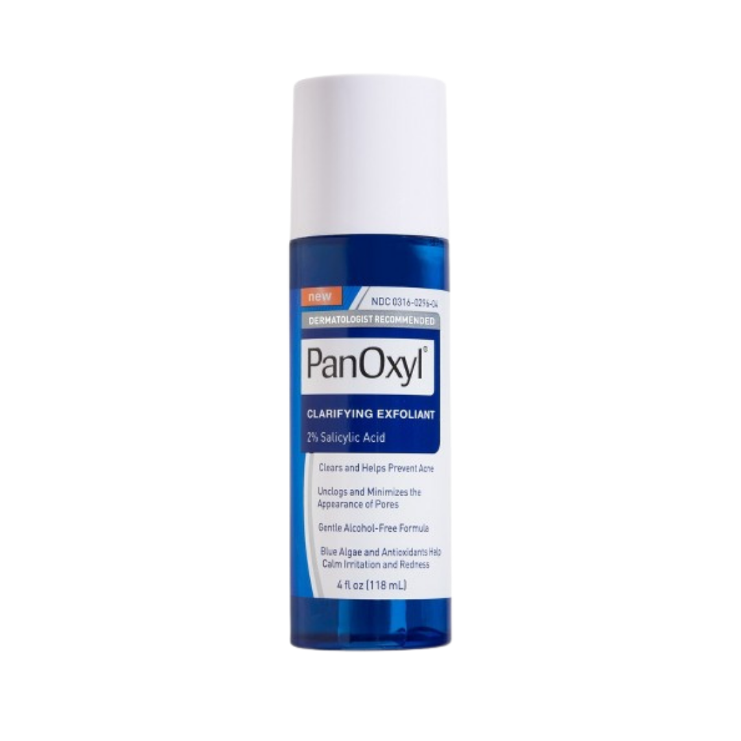 PanOxyl Clarifying Exfoliant with 2% Salicylic Acid - 118ml | بانوكسيل مقشر بحمض الساليسيليك 2% - 118 مل