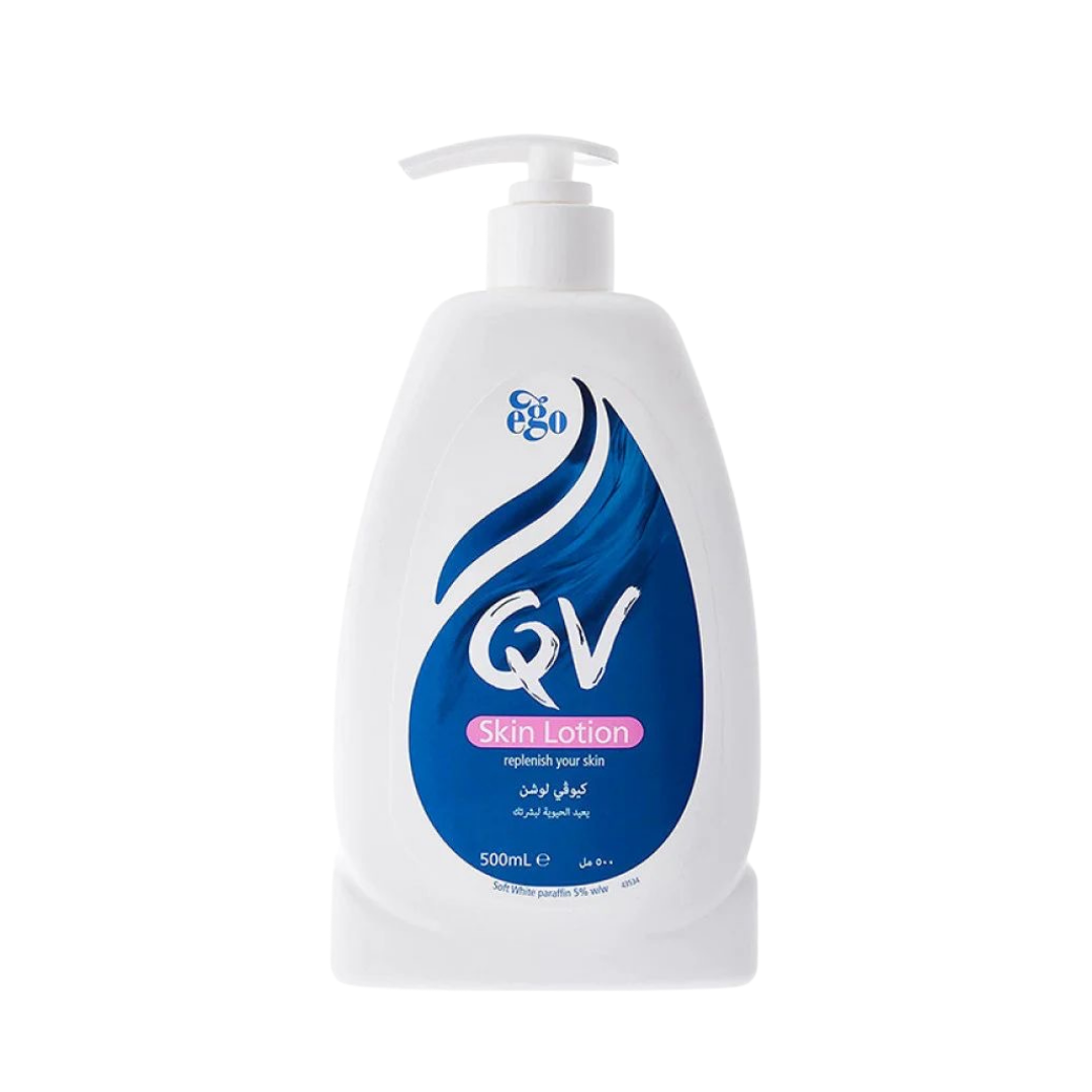 QV Skin Lotion Replenish Your Skin - 500ml  | كيو في لوشن مرطب للجسم - 500 مل