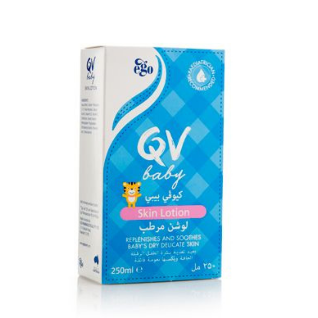 QV Baby Skin Lotion  - 250g  | كيو في لوشن بشرة الأطفال - 250 غرام