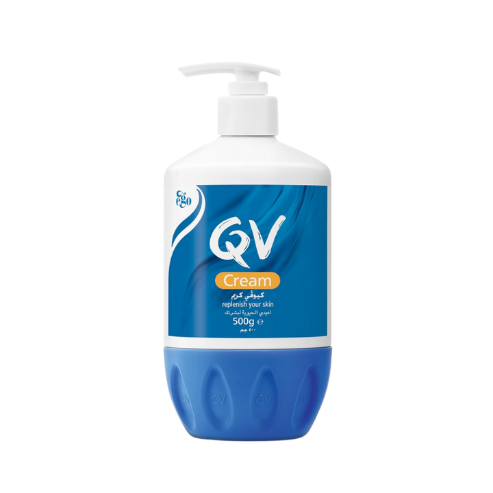 QV Cream Replenish Your Skin - 500g | كيو في مرطب لتجديد البشرة - 500 غرام