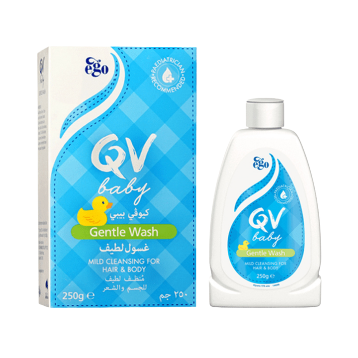 QV Baby Gentle Wash - 250g | كيو في غسول لطيف للاطفال - 250 غرام