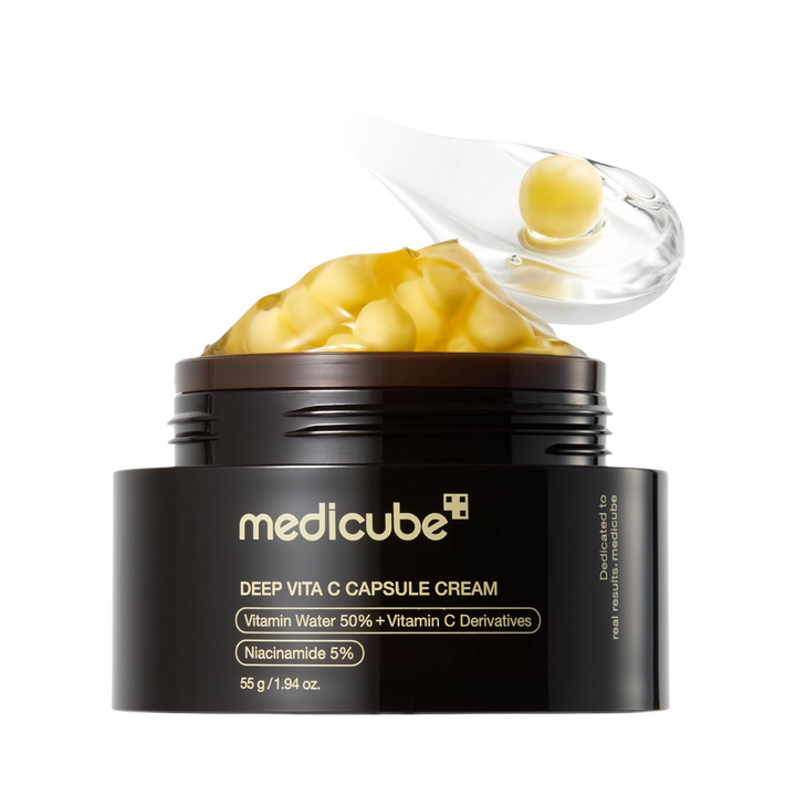 Medicube Deep Vita C Capsule Cream - 55g | ميدي كيوب كريم للوجه بالفيتامين سي - 55 غ