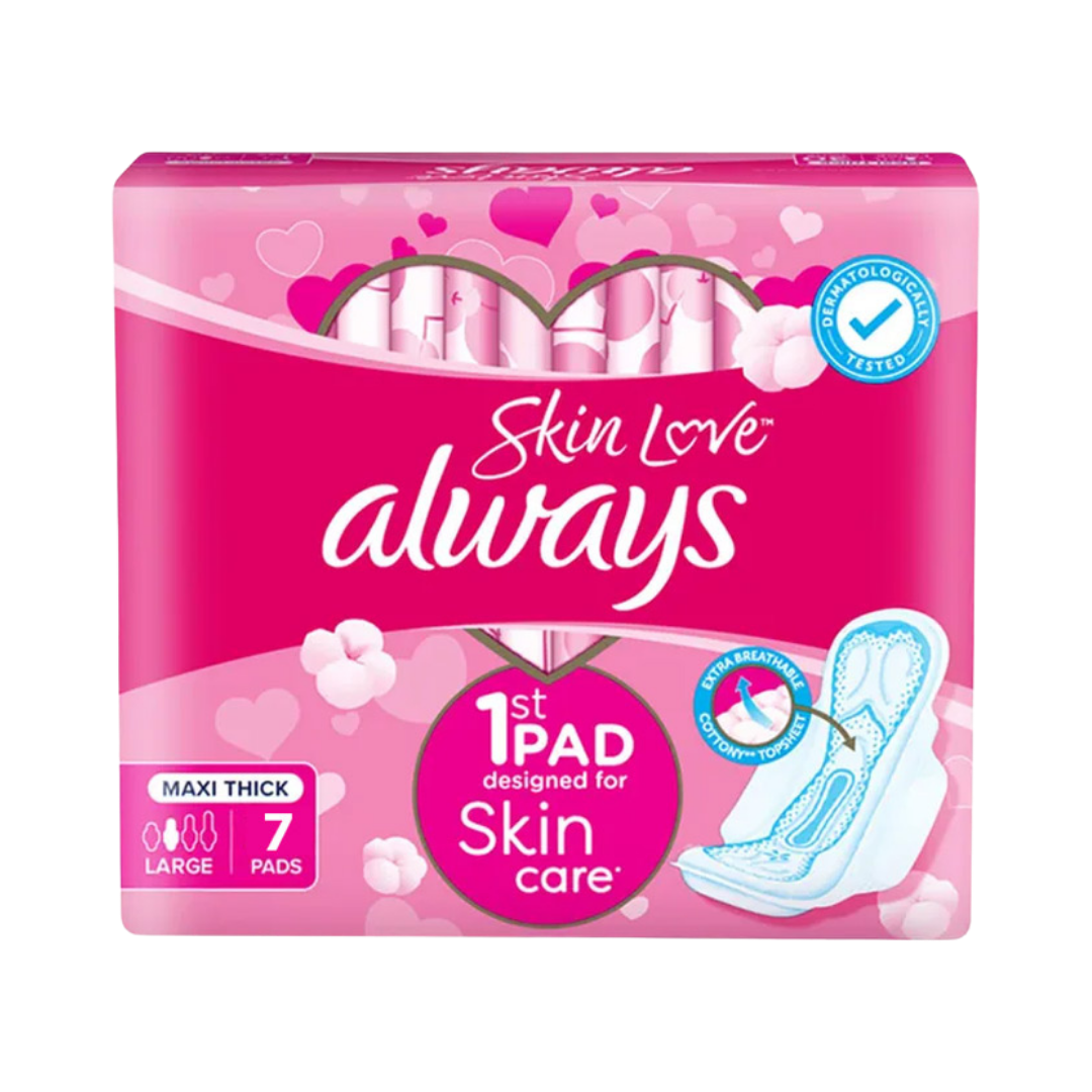 Always Skin Love Pad 7pcs | أولوليز  فوط 7 قطع