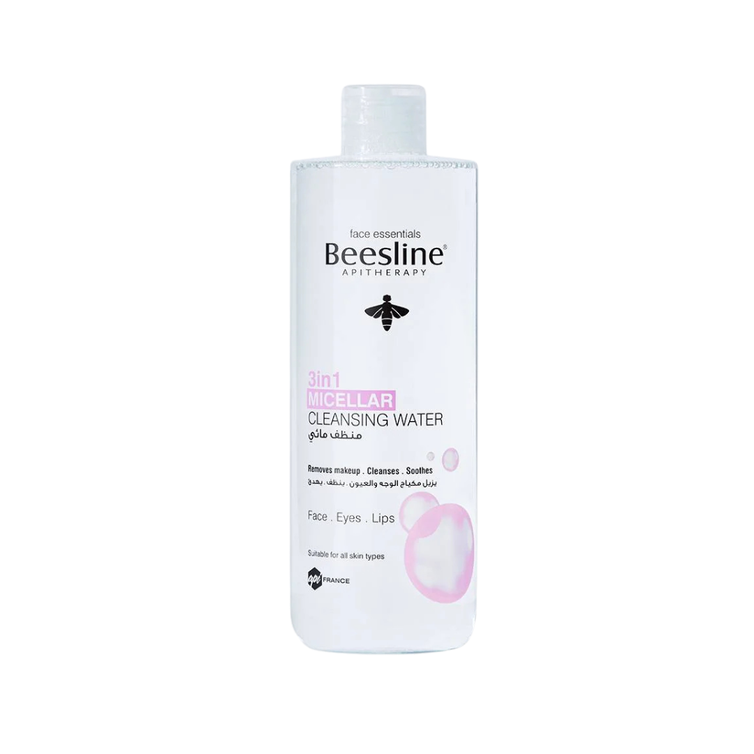 Beesline 3 in 1 Micellar Cleansing Water - 400ml |  بيزلين ماء منظف ميسيلار 3 في 1 - 400 مل