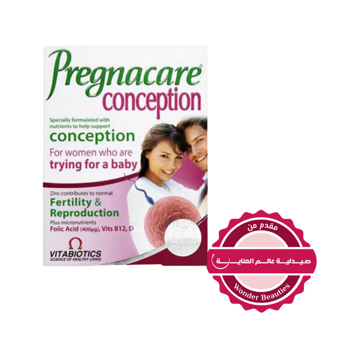 Vitabiotics Pregnacare Conception For Women Who Are Tryin 30 Tablets | بريجناكير كونسبشن– 30 قرص للنساء