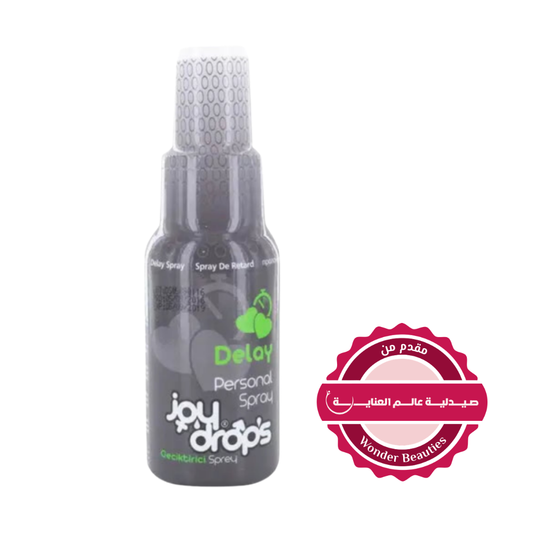 Joy Drops Personal Delay Spray - 50ml | جوي دروبس بخاخ تقليل الحساسية الموضعية للرجال - 50 مل