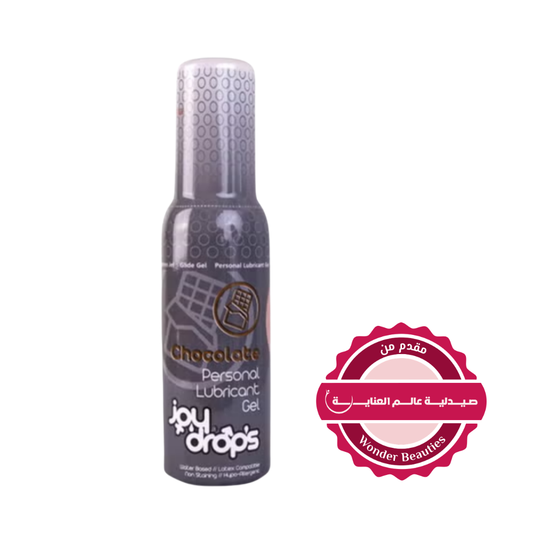 Joy Drop's Chocolate Lubricant Gel - 100ml | جوي دروبس جل مرطب شخصي بنكهة الشوكولاتة - 100 مل