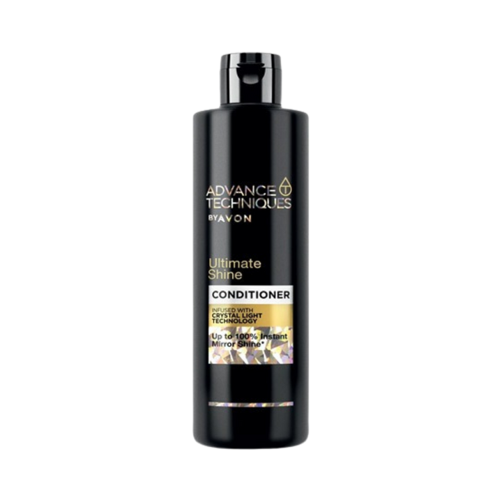 AVON ADVANCE TECHNIQUES ULTIMATE SHINE CONDITIONERS - 250ml | أفون أدفانس بلسم اللمعان الفائق للشعر - 250 مل