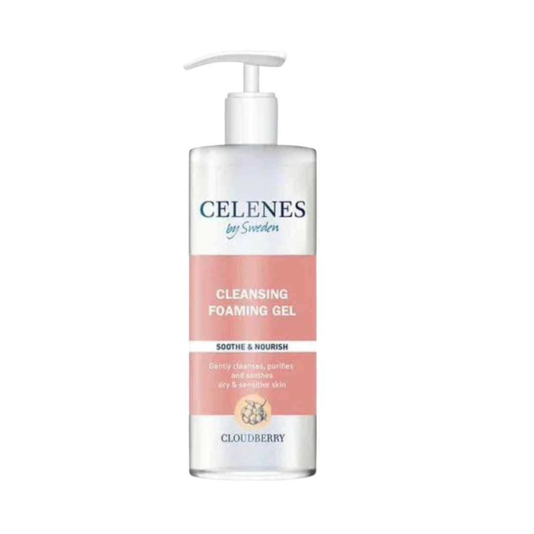 Celenes Cloudberry Cleansing Gel Dry - sensitive - 250ml | سيلينس جل التنظيف كلاودبيري الجاف - الحساس - 250 مل