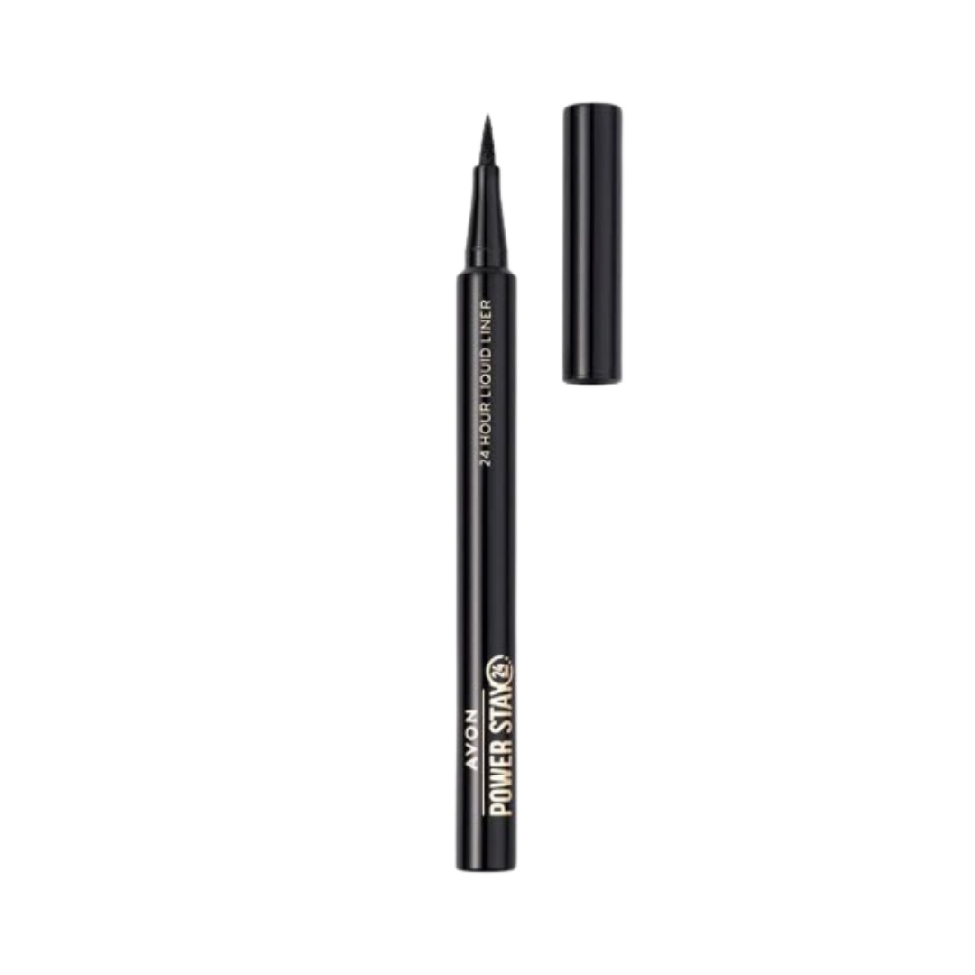 AVON Power Stay 24 Hour Liquid Liner - 1.2ml | افون آيلاينر سائل بثبات 24 ساعة - 1.2مل